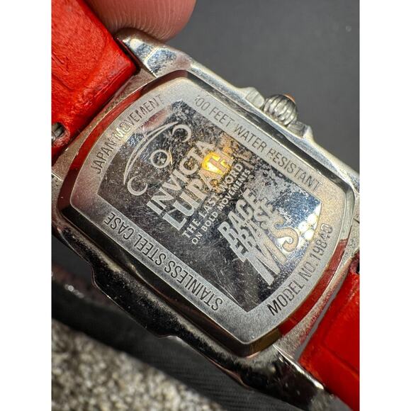 Invicta 19840 Baby Lupah Peace and Love Orange Leather Strap Women\'s Watch main image 7